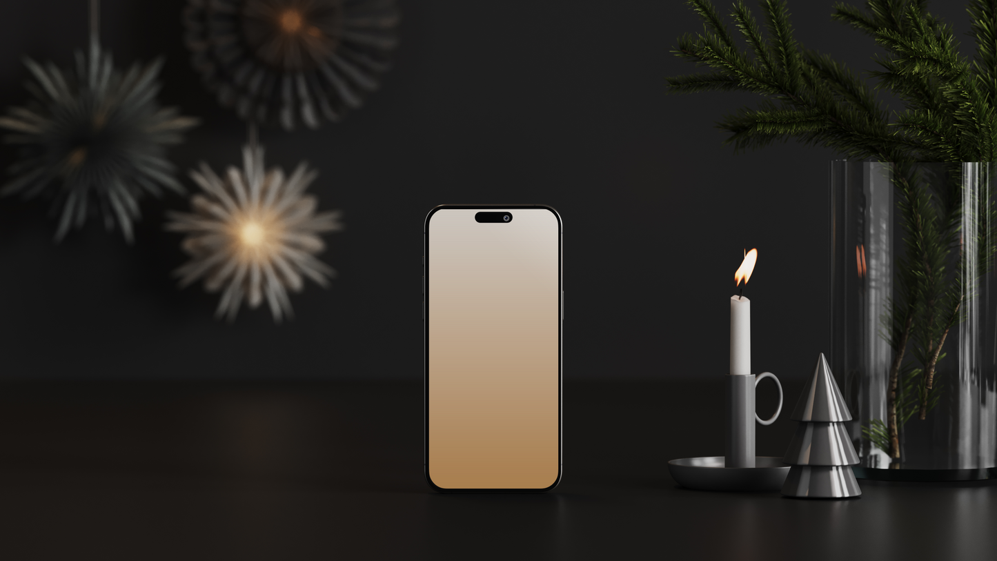 Christmas iPhone Mockup